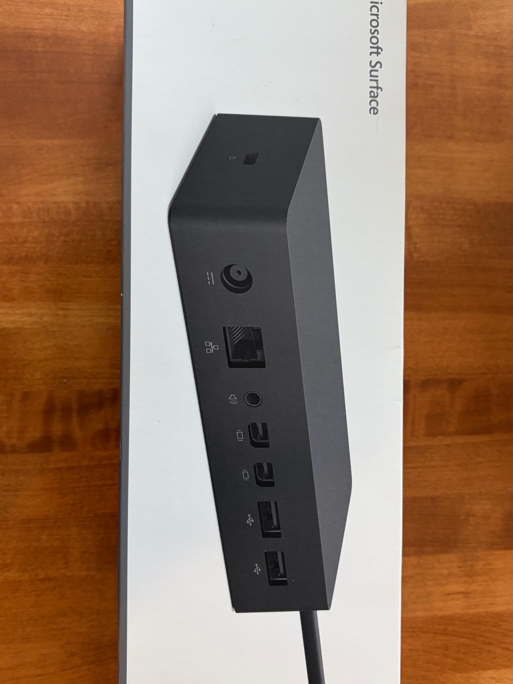 Microsoft Gray Accessory Box with Barcode Label